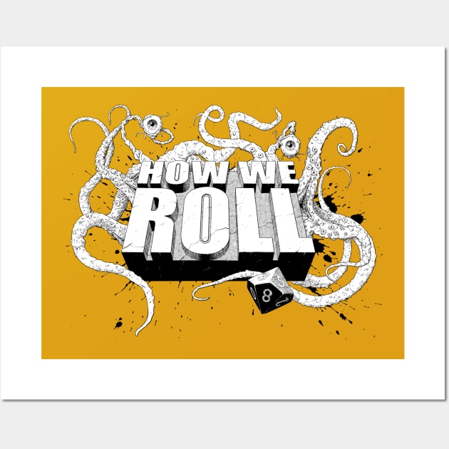 HWR Logo Wall Art by How We Roll Podcast